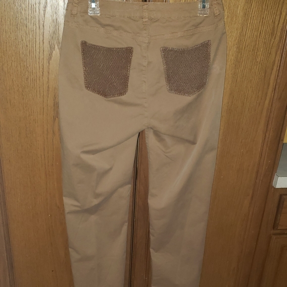 Eva Kayan 40 mesh back pockets unique breathable jeans french mystic - Picture 2 of 10